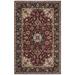 White 24 x 0.63 in Area Rug - Fleur De Lis Living Mcauliffe Oriental Hnad Tufted Wool Burgundy/Navy Area Rug Wool | 24 W x 0.63 D in | Wayfair