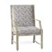 Woodard Seal Cove Patio Dining Chair w/ Cushion in Gray | 37.75 H x 24 W x 26 D in | Wayfair 1X0401SB-70-43C