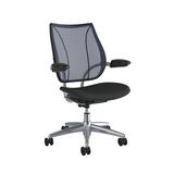 Humanscale Liberty® Ergonomic Mesh Task Chair Upholstered/Mesh in Black | 43.3 H x 26.5 W x 25 D in | Wayfair L113AM51CF12XFSHNSC