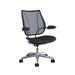 Humanscale Liberty® Ergonomic Mesh Task Chair Upholstered/Mesh in Black | 43.3 H x 26.5 W x 25 D in | Wayfair L113AM51CF12XFSHNSC