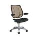 Humanscale Liberty® Ergonomic Mesh Task Chair Upholstered/Mesh in Black | 43.3 H x 26.5 W x 25 D in | Wayfair L113AM81CF12XFSHNSC