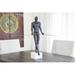 Orren Ellis Hallmar Balancing Man Statue Resin in Black | 30 H x 11 W x 9 D in | Wayfair 6D12546FFD4B4B129F57ABD0094E49EE