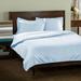 August Grove® Aniello 600 Thread Count Cotton Blend Sheet Set Cotton in Gray | Twin Duvet Cover + 1 Standard Sham | Wayfair ANEW2906 43126179