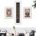 August Grove® The Primitive Kitchen Vignette - 3 Piece Picture Frame Print Set on Paper Paper | 33 H x 15 W x 1 D in | Wayfair