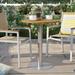 Sol 72 Outdoor™ Mckinnon Bistro Table Wood in Brown | 29 H x 24 W x 24 D in | Wayfair 7A6E0C41B6D145B999832AAC0E642C21