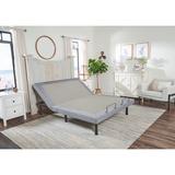 Alwyn Home Mosley 15" Massaging Zero Gravity Adjustable Bed w/ Wireless Remote, Metal | 15 H x 54 W x 74 D in | Wayfair