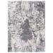 Brown 26 x 0.5 in Area Rug - 17 Stories Elkhorn Abstract Gray/Beige Area Rug, Polypropylene | 26 W x 0.5 D in | Wayfair