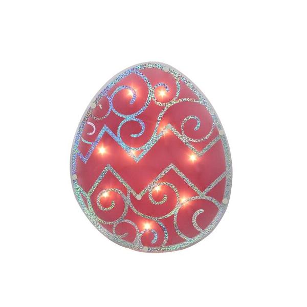 northlight-seasonal-12"-lighted-easter-egg-window-silhouette-decoration-plastic-in-pink-|-12-h-x-0.75-w-x-10-d-in-|-wayfair-northlight-ha28732/