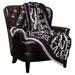 House of Hampton® Leonora Throw Polyester in Black | 50 W in | Wayfair HOHM7028 42001574