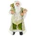 Northlight Seasonal St Patrick's Irish Santa Claus w/ Gift Bag Christmas Figure Plastic | 24 H x 14 W x 12 D in | Wayfair E76482