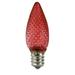 Northlight Seasonal Faceted LED C7 Christmas Replacement Bulbs in Red | 2 H x 5 D in | Wayfair 32629604