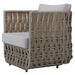 Source Furniture Scorpio Club Outdoor Chair w/ Cushion in Gray | 28 H x 32 W x 31 D in | Wayfair SF-1026-101-GRY