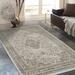 84 x 60 x 2.35 in Indoor Area Rug - World Menagerie Counterpoint Oriental Brown Area Rug Polypropylene | 84 H x 60 W x 2.35 D in | Wayfair