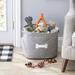 Isabelle & Max™ Toy Fabric Basket Fabric in Gray | 12 H x 16 W x 12 D in | Wayfair 6114A215B2B8414D86D1978710A7A82B