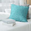 Brayden Studio® Hand Drawn Triangles Throw Pillow Cover Linen in Green/Blue | 16 H x 16 W in | Wayfair 66B17AD77A1441D9B2C335A71ACD8A4B