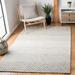 Gray 27 x 0.31 in Indoor Area Rug - Latitude Run® Danielee Geometric Handmade Tufted Wool Area Rug Cotton/Wool | 27 W x 0.31 D in | Wayfair