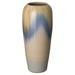 Foundry Select Kenworthy Falling Rain Indoor/Outdoor Ceramic Floor Vase Ceramic in White | 36 H x 15 W x 15 D in | Wayfair