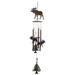 The Holiday Aisle® Ezarra Moose Wilderness Wonders Wind Chime Metal | 28 H x 6 W x 6 D in | Wayfair 64A8A432A33B4EB6AF648F961C74C639