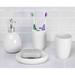 Latitude Run® Tharsiga 4 Piece Bathroom Accessory Set Ceramic in White | Wayfair C2E9584589B044C6AAE434DEF4869A16