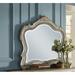 Rosdorf Park Waldorf Arched Dresser Mirror Wood in White | 45 H x 45 W x 2 D in | Wayfair B6C4B5AB20B94DAB861A4D0E7E9A4A7D