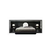 Hispania Home London Standard Bed Wood in Brown | 61 H x 135 W x 85 D in | Wayfair BEDOR137-QM