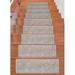 0.3 x 9 W in Stair Treads - Latitude Run® Chitra Stair Tread Synthetic Fiber | 0.3 H x 9 W in | Wayfair 109BF02F9E64489AAC37D568B77697D3