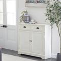 Red Barrel Studio® Ademara 2 - Door Accent Cabinet Wood in White | 36 H x 40 W x 12 D in | Wayfair EB619405575C45B090868ADBA0743CBD