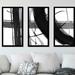 Brayden Studio® 'Urban Vibe II' Acrylic Painting Print Multi-Piece Image Plastic/Acrylic in Black | 25.5 H x 40.5 W x 1 D in | Wayfair