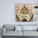 Ebern Designs Dolce Vita Rome 3 Hall of Mirrors VI by Philippe Hugonnard - Wrapped Canvas Photograph Print Canvas in Brown/White | Wayfair