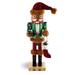 The Holiday Aisle® Woodsman Santa Nutcracker in Hat Wood in Green | 14 H x 4 W x 4 D in | Wayfair 8F00C036EBA8421FA072D0AFFF5DED41