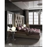 Hispania Home London Bedor82 Bedroom Set 5 Pieces Upholstered in Brown | Queen | Wayfair BEDOR82-SET5QM
