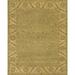 White 24 x 0.5 in Indoor Area Rug - Chandra Rugs Kamala Beige/Olice Area Rug Wool | 24 W x 0.5 D in | Wayfair KAM1501-23