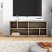 Wrought Studio™ Jorjarose TV Stand for TVs up to 65" Wood in Gray | 25 H in | Wayfair 44BA408B1D5E4F408858F9A602952581