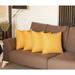 Latitude Run® Octave Square Pillow Cover Polyester in Yellow | 18 H x 18 W x 0.24 D in | Wayfair F9FA3A53FCEE4B8E804F2529F3434D5D