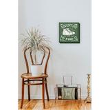 Loon Peak® Adventure - Find It by Laura Marshall - Wrapped Canvas Print Canvas in Green/White | 11 H x 11 W x 1 D in | Wayfair