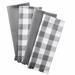 Gracie Oaks Laszlo Assorted Heavyweight Fringed Tea Towel Cotton in Gray | Wayfair DAF6BD1062904030A94D4CDF75082614