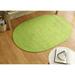 Green/Yellow 20 x 0.5 in Area Rug - Rosalind Wheeler Rogalski Hand Braided Chartruese Indoor/Outdoor Area Rug | 20 W x 0.5 D in | Wayfair