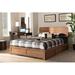 Loon Peak® Flemingdon Low Profile Storage Platform Bed Metal in Brown | 58.3 H x 63.9 W x 84.4 D in | Wayfair 91669E095C754DAE8B5382726A67AEC4