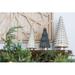 Kelly Clarkson Home Beziers Good Cheer Tree Glass in Gray/White | 12 H x 5 W x 5 D in | Wayfair F72AA0780B824346A9FDE2D8B3FE0E75