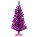 The Holiday Aisle® National Tree Company 6 Foot Unlit Holiday Tinsel Tree w/ Metal Stand, Pink in Green/White | 3' | Wayfair