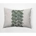 Dakota Fields Outdoor Rectangular Pillow Cover & Insert Polyester/Polyfill blend in Green | 14 H x 20 W x 6 D in | Wayfair