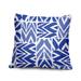 Dakota Fields Outdoor Rectangular Pillow Cover & Insert Polyester/Polyfill/Cotton in Blue | 18 H x 18 W x 6 D in | Wayfair