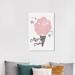 Isabelle & Max™ Food & Cuisine Cotton Candy Fun Sweet - Wrapped Canvas Painting Print Canvas in Gray/Pink | 24 H x 16 W x 0.8 D in | Wayfair
