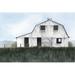 Rosalind Wheeler Bygone Barn II by Grace Popp - Wrapped Canvas Print Canvas in Green/White | 12 H x 18 W x 1.25 D in | Wayfair