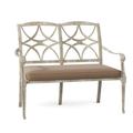 Woodard Wiltshire Aluminum Garden Outdoor Bench Metal | 37 H x 44 W x 28 D in | Wayfair 4Q0414ST-48-27Y