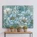 Winston Porter Twilight Blooms by J Paul - Wrapped Canvas Painting Print Canvas, Wood in Blue/Gray/Indigo | 12 H x 8 W x 1 D in | Wayfair