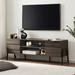 Corrigan Studio® Amanpreet TV Stand for TVs up to 65" Wood in Gray | 20.9 H in | Wayfair 1D9580FCC72F49EEA84A86107169706E