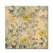 Winston Porter Floral Collage Layered Papers by Marcee Duggar - Graphic Art Print on Canvas in Yellow | 14 H x 14 W x 2 D in | Wayfair