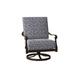 Woodard Wiltshire Outdoor Rocking Chair in Gray/Brown | 35.5 H x 28.5 W x 36.75 D in | Wayfair 4Q0465-72-43C