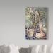 World Menagerie 'Ceramic Pottery' Acrylic Painting Print on Wrapped Canvas in Gray/Green | 19 H x 12 W x 2 D in | Wayfair
